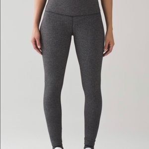 Lulu Lemon Heathered Herringbone Wunder Under
